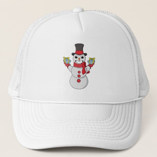 Casquette Cadeaux pour vous de Snowman (Devant)