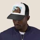 Casquette Cadir - Buse à queue rouge (En situation)