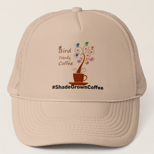 Casquette Café Ami des Oiseaux (Devant)