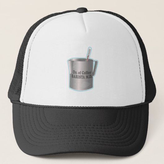 Casquette Café Barista faisant drôle docteur (Devant)
