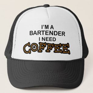 Casquette Café du besoin - barman