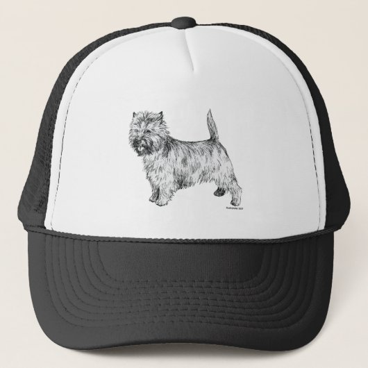 Casquette Cairn Terrier (Devant)