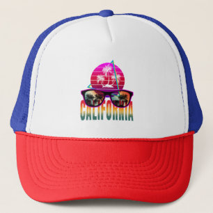 Casquette californie rétro 80