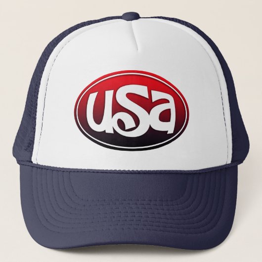 Casquette Calligraphie des Etats-Unis (Devant)