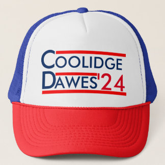 Casquette Calvin Coolidge pour le président 1924