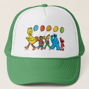 Casquette Camarades de la rue Sésame Ballons de fête