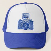 Casquette Caméra est-allemande - bleu foncé (Devant)