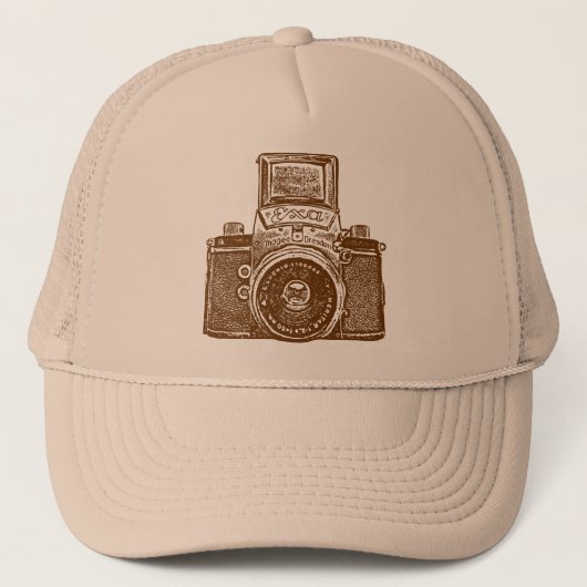 Casquette Caméra est-allemande - Brown (Devant)
