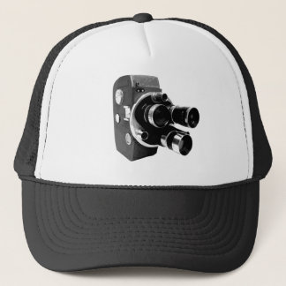 Casquette caméra vidéo vintage