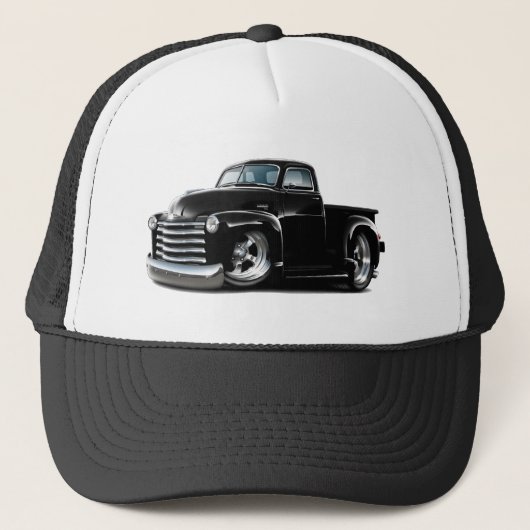 Casquette Camion 1950-52 noir de Chevy (Devant)