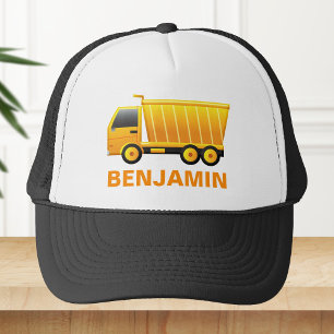 Casquette Camion à benne construction enfants