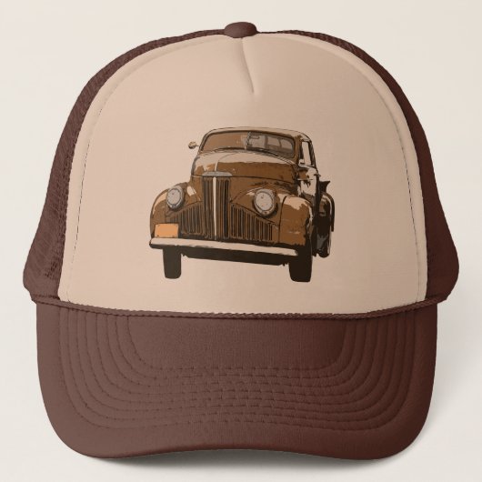 Casquette Camion antique Brown 2 (Devant)