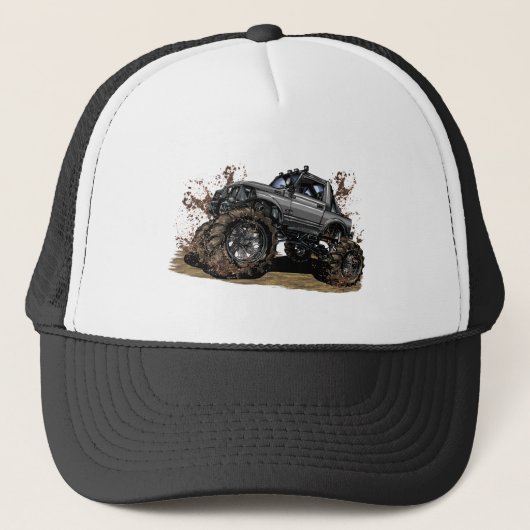 Casquette Camion Big Monster Off Road Adventure Mud Trucker (Devant)
