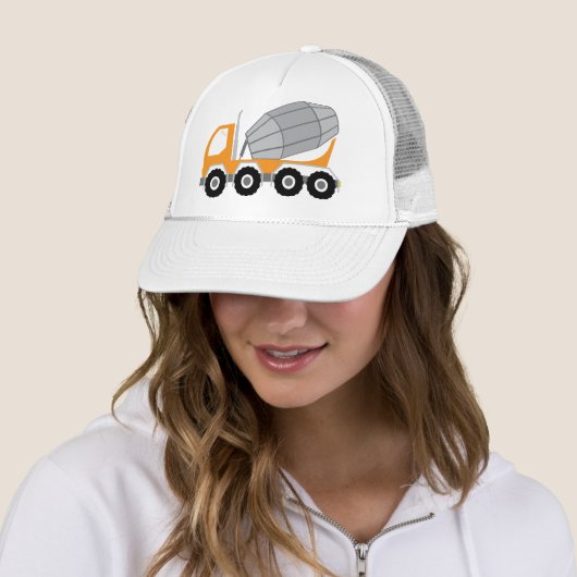 Casquette Camion ciment (En situation)