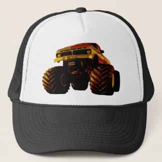Casquette Camion de monstre orange