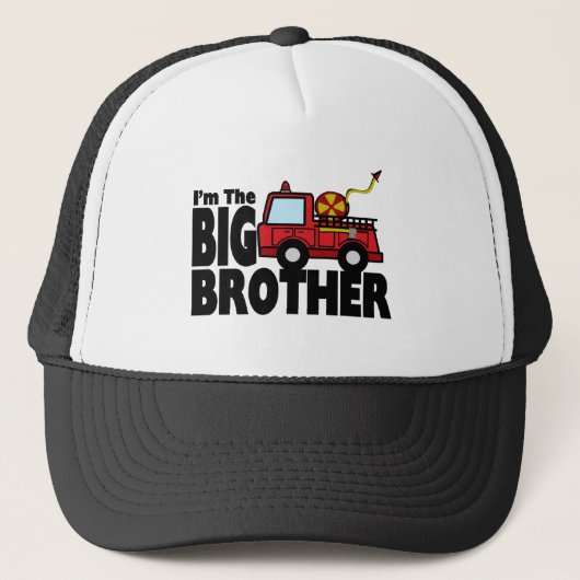 Casquette Camion d'incendie Big Brother (Devant)