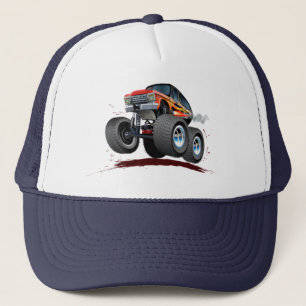 Casquette Camion monstre de dessin animé