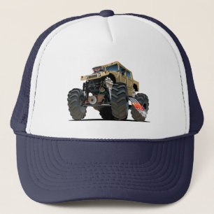 Casquette Camion monstre de dessin animé