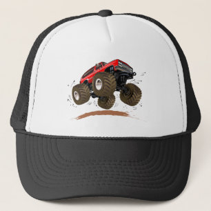 Casquette Camion monstre de dessin animé