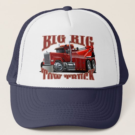 Casquette Camion remorque de dessin (Devant)