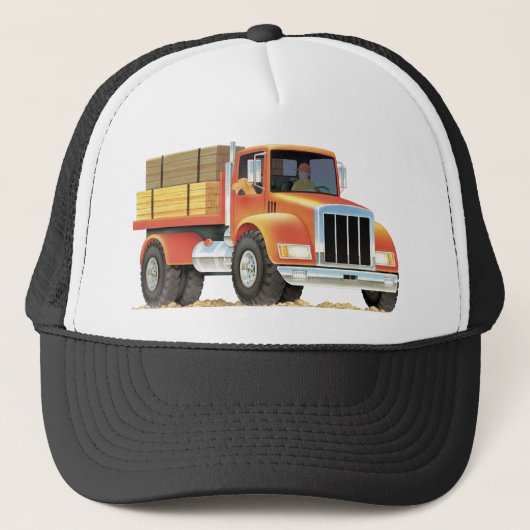 Casquette Camion rouge (Devant)