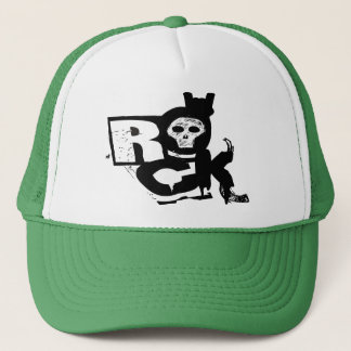 Casquette Camionneur de crâne de main de roche