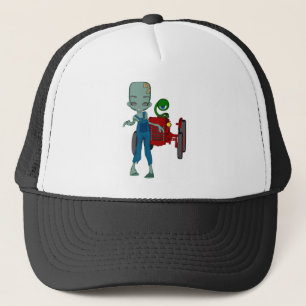 Casquette Camionneur de petit pain de zombi