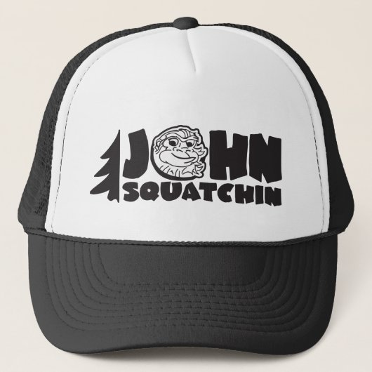 Casquette camionneur de squatchin de John (Devant)