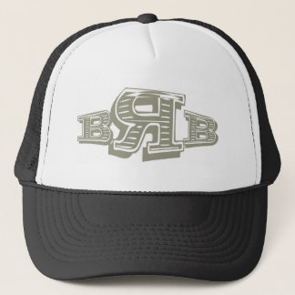 Casquette camionneur en bois de brb
