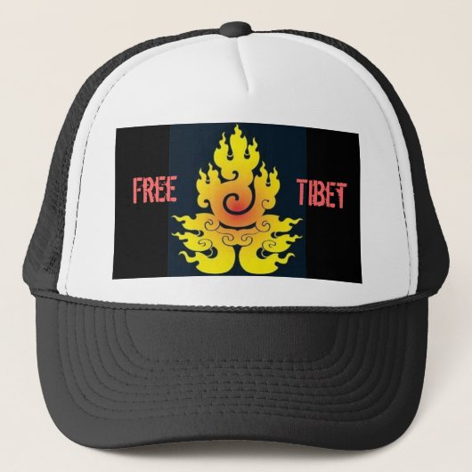 Casquette Camionneur libre du Thibet (Devant)