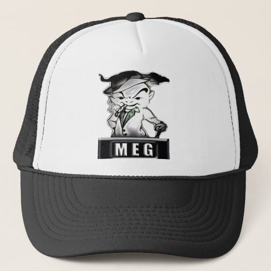 Casquette Camionneur Snapback de mégohm (Devant)