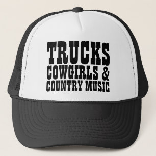 Casquette Camions Cowgirls Country Music