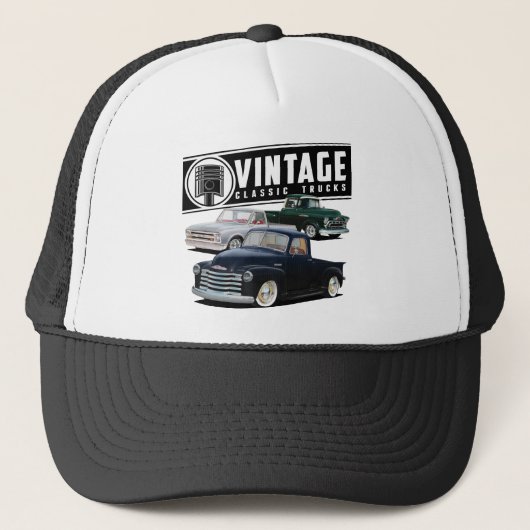 Casquette Camions rétro vintages (Devant)