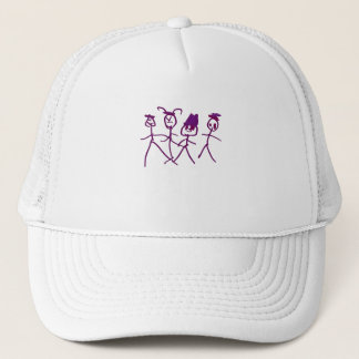 Casquette Camiseta Traços de Família - Ilustração Infantil