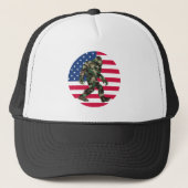 Casquette Camo Bigfoot Sasquatch (Devant)