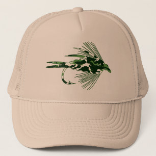CASQUETTE CAMO VERTS PILOTENT L'ATTRAIT DE PÊCHE