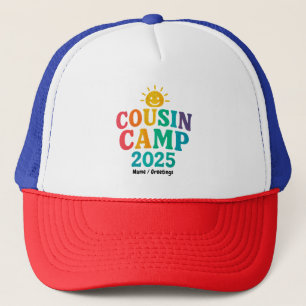 Casquette Camp Cousin 2025 Camping de vacances d'été