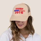 Casquette Campagne électorale présidentielle de l'atout 2016 (En situation)