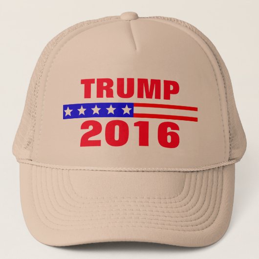 Casquette Campagne électorale présidentielle de l'atout 2016 (Devant)