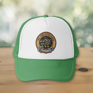 Casquette Campbell Crest sur Tartan Trucker Hat