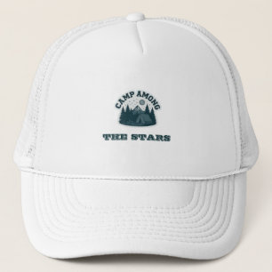 Casquette Campement parmi les étoiles Vintage Camping en ple