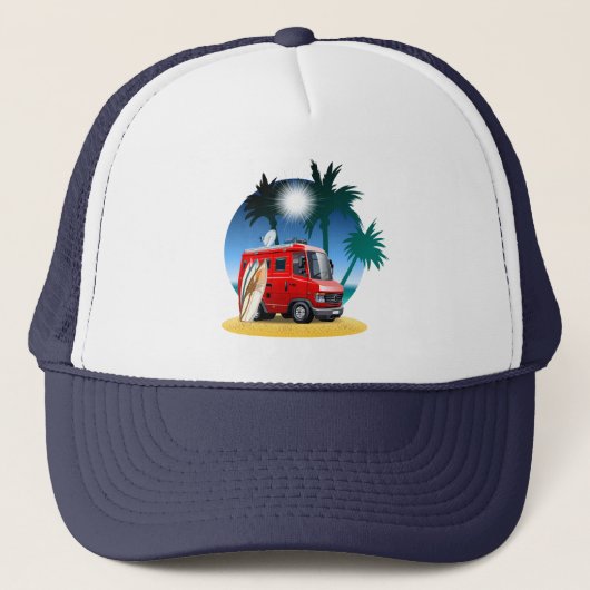 Casquette Camper de dessin (Devant)