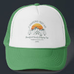 Casquette Camping Famille Famille Correspondant Maman Person<br><div class="desc">Vous partez en vacances en camping en famille ? Customisez ces casquettes de camping retro camp pour toute la famille en ajoutant votre nom de famille ou texte personnalisé, et l'année de l'aventure. J’espère que ce n’est pas seulement le design cool qui a attiré votre attention, mais le fait que...</div>