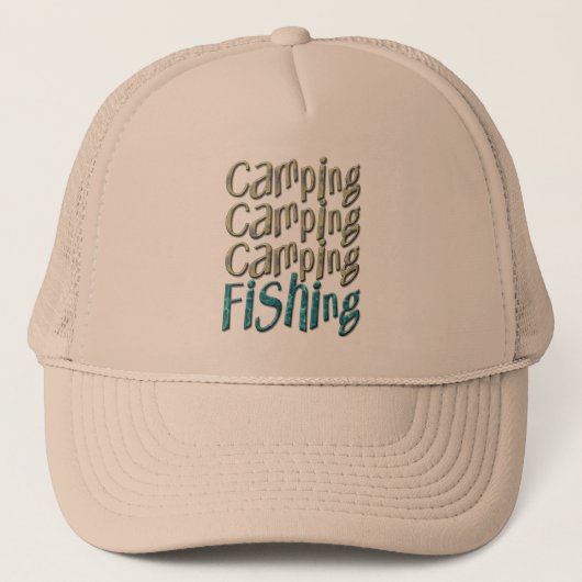 Casquette Camping Pêche (Devant)