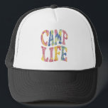 Casquette Camping Summer Girls Camp Life Cravate-Die Retro<br><div class="desc">Camping Summer Girls Camp Life Cravate-Die Retro</div>