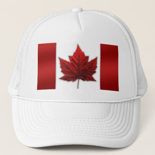 Casquette Canada Drapeau Trucker Chapeau Canada So (Devant)