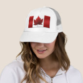 Casquette Canada Drapeau Trucker Chapeau Canada So (En situation)