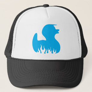 Casquette Canard bleu de rockabilly