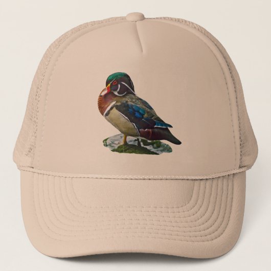 Casquette Canard en bois (Devant)