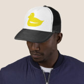 Casquette canard jaune mignon (En situation)